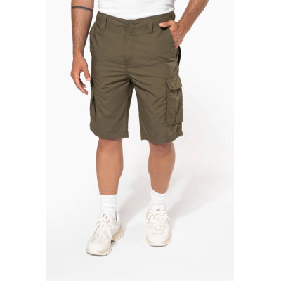Men's lightweight multipocket bermuda shorts